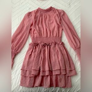 pink OHS dress